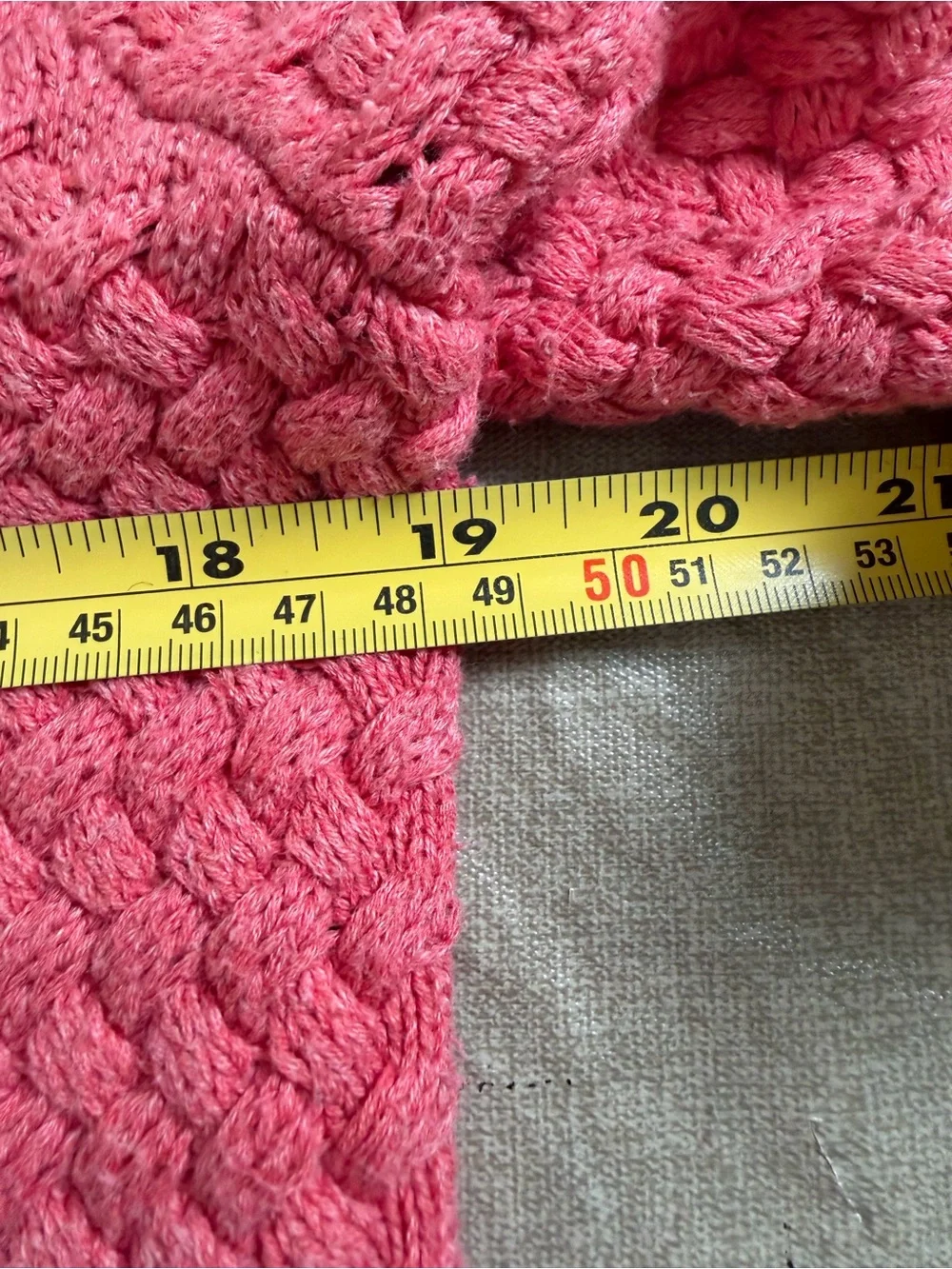 L.L. Bean Women's Rose Textured Crewneck Sweater 100% Cotton